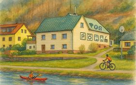 Ferienhaus Am Elberadweg Mit Sauna & Kamin - Natur, Erholung & S-Bahn-Anbindung - Saxon Oase